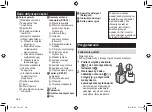 Preview for 328 page of Panasonic ES-LV97 Operating Instructions Manual