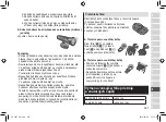 Preview for 391 page of Panasonic ES-LV97 Operating Instructions Manual