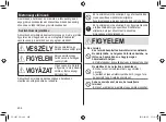 Preview for 406 page of Panasonic ES-LV97 Operating Instructions Manual