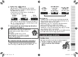 Preview for 417 page of Panasonic ES-LV97 Operating Instructions Manual