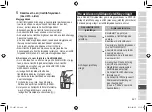 Preview for 421 page of Panasonic ES-LV97 Operating Instructions Manual