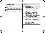 Preview for 438 page of Panasonic ES-LV97 Operating Instructions Manual