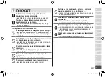 Preview for 467 page of Panasonic ES-LV97 Operating Instructions Manual