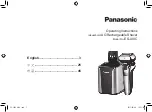 Preview for 1 page of Panasonic ES-LV9C Operating Instructions Manual