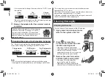 Preview for 14 page of Panasonic ES-LV9C Operating Instructions Manual