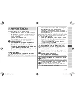 Preview for 187 page of Panasonic ES-LV9N Operating Instructions Manual