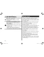 Preview for 190 page of Panasonic ES-LV9N Operating Instructions Manual