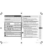 Preview for 211 page of Panasonic ES-LV9N Operating Instructions Manual