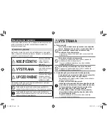 Preview for 336 page of Panasonic ES-LV9N Operating Instructions Manual