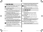 Preview for 34 page of Panasonic ES-LV9Q Operating Instructions Manual