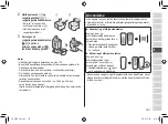 Preview for 167 page of Panasonic ES-LV9Q Operating Instructions Manual