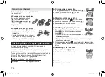 Preview for 172 page of Panasonic ES-LV9Q Operating Instructions Manual