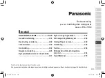 Preview for 233 page of Panasonic ES-LV9Q Operating Instructions Manual