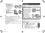 Preview for 242 page of Panasonic ES-LV9Q Operating Instructions Manual