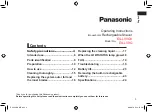 Preview for 3 page of Panasonic ES-LV9QX Operating Instructions Manual