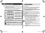 Preview for 4 page of Panasonic ES-LV9QX Operating Instructions Manual