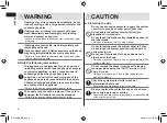 Preview for 6 page of Panasonic ES-LV9QX Operating Instructions Manual