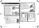 Preview for 12 page of Panasonic ES-LV9QX Operating Instructions Manual