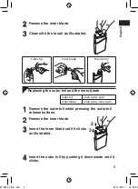 Preview for 5 page of Panasonic ES-RC20 Operating Instructions Manual