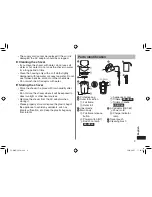 Предварительный просмотр 9 страницы Panasonic ES-RC30 Operating Instructions Manual