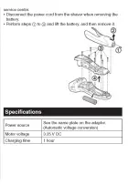 Preview for 15 page of Panasonic ES-RF41 Es-Rf