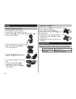 Preview for 56 page of Panasonic ES-RF41 Operating Instructions Manual