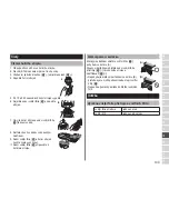 Preview for 103 page of Panasonic ES-RF41 Operating Instructions Manual