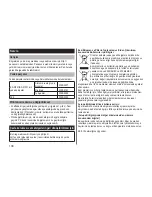 Preview for 138 page of Panasonic ES-RF41 Operating Instructions Manual