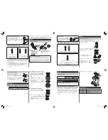 Preview for 2 page of Panasonic ES-RF41 Operating Instructions