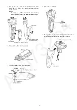 Preview for 5 page of Panasonic ES-RF41 Service Manual