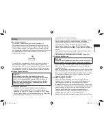 Preview for 8 page of Panasonic ES-RL21 Operating Instructions Manual