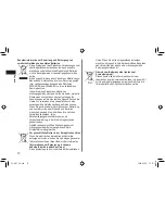 Предварительный просмотр 13 страницы Panasonic ES-RL21 Operating Instructions Manual