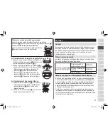 Preview for 27 page of Panasonic ES-RT33 Operating Instructions Manual