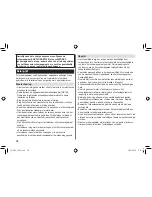 Preview for 38 page of Panasonic ES-RT33 Operating Instructions Manual