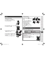 Preview for 89 page of Panasonic ES-RT33 Operating Instructions Manual