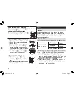 Preview for 98 page of Panasonic ES-RT33 Operating Instructions Manual