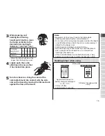 Preview for 15 page of Panasonic ES-RT37 Operating Instructions Manual