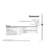 Preview for 107 page of Panasonic ES-RT67 Operating Instructions Manual