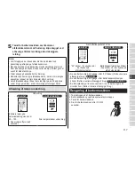 Preview for 117 page of Panasonic ES-RT67 Operating Instructions Manual