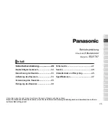 Preview for 25 page of Panasonic ES-RT87 Operating Instructions Manual