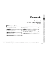 Preview for 49 page of Panasonic ES-RT87 Operating Instructions Manual