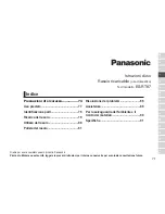 Preview for 71 page of Panasonic ES-RT87 Operating Instructions Manual