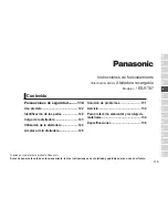 Preview for 115 page of Panasonic ES-RT87 Operating Instructions Manual