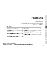 Preview for 137 page of Panasonic ES-RT87 Operating Instructions Manual