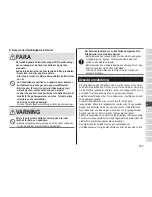 Preview for 207 page of Panasonic ES-RT87 Operating Instructions Manual