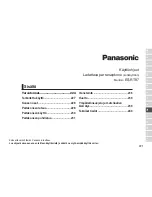 Preview for 221 page of Panasonic ES-RT87 Operating Instructions Manual