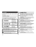 Preview for 224 page of Panasonic ES-RT87 Operating Instructions Manual