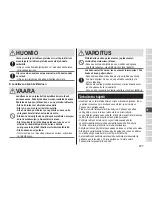 Preview for 227 page of Panasonic ES-RT87 Operating Instructions Manual