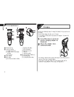 Preview for 4 page of Panasonic ES-RW30-S Operating Instructions Manual