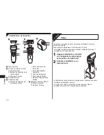 Preview for 14 page of Panasonic ES-RW30-S Operating Instructions Manual